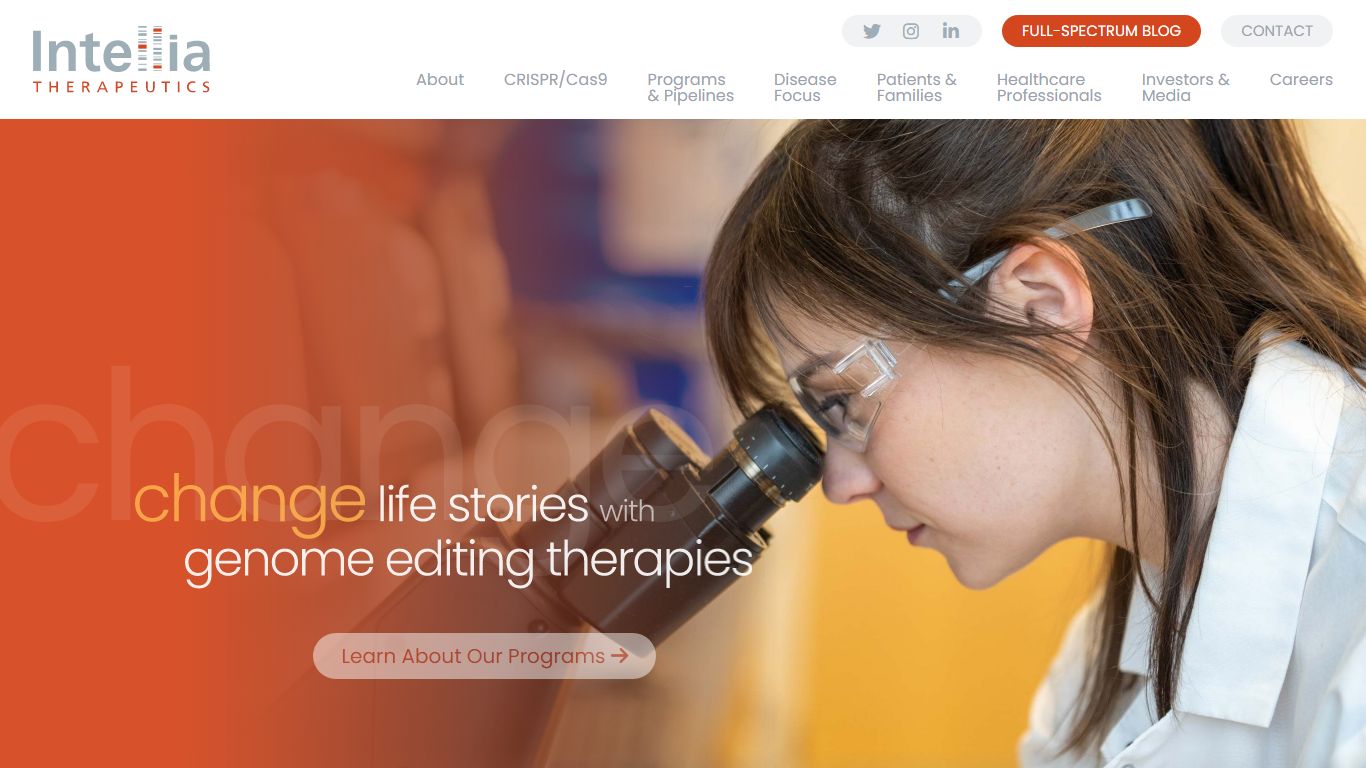 Home - Intellia Therapeutics